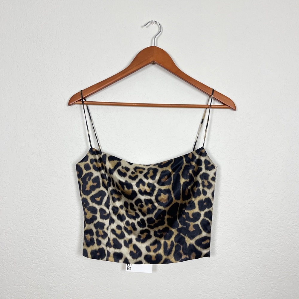 NWT GAUGE81 Sakai Silk Top in Leopard - Picture 4 of 8